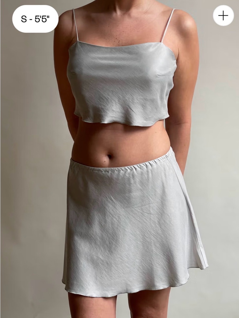 NWT Djerf Avenue REMAKE Dream Set Mini Pebble - S